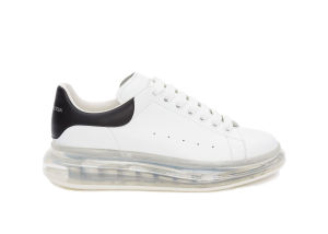 Alexander McQueen Oversized Clear Sole Black