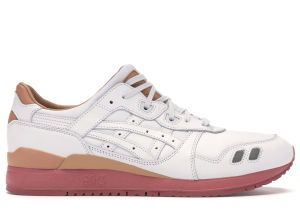 ASICS Gel-Lyte III Packer Shoes x J. Crew White Buck
