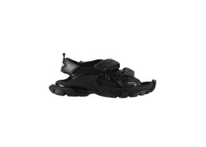 Balenciaga Track Sandal Black