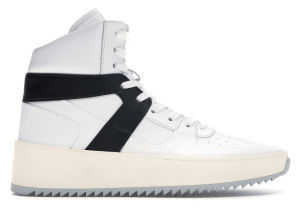 Fear Of God Basketball Sneaker Leather White Black