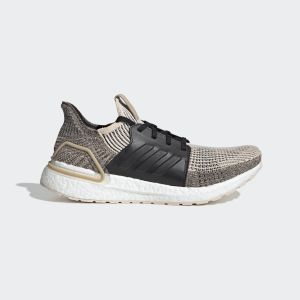 Adidas UltraBoost 19 ‘Linen Core Black’ Linen/Core Black/Brown (G27504)