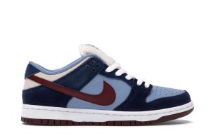 Nike FTC x Dunk Low Premium SB ‘Finally’ Midnight Navy/Team Red-Work Blue (313170-463)