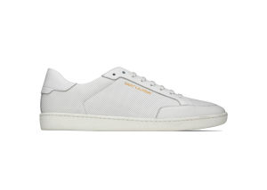 Saint Laurent Court Classic SL/10 Perforated White