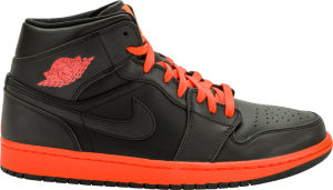 Air Jordan 1 Mid Black Infrared (554724-043)