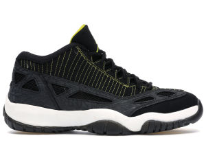 Air Jordan 11 Retro Low IE ‘Zest’ Black/Zest-White (306008-002)