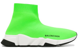Balenciaga Speed Trainer Green Black Sole (W)