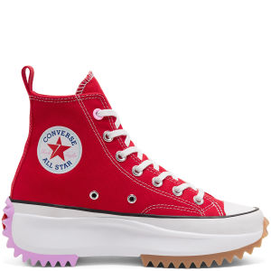 Converse Run Star Hike ‘Red’ Red/Peony Pink/White (167107C)