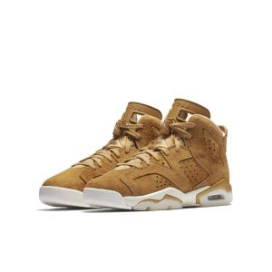 Air Jordan 6 RETRO BG GOLDEN HARVEST/GOLDEN HARVEST-SAIL (384665-705)