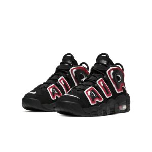 Nike Air More Uptempo GS Black Laser Crimson (415082-010)