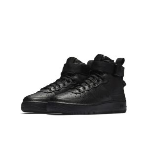 Nike SF Air Force 1 Mid Triple Black (GS)