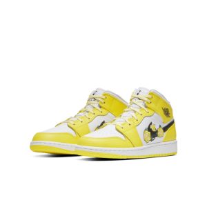 Jordan 1 Mid Dynamic Yellow Floral (GS)
