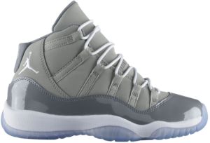 Air Jordan 11 Retro GS ‘Cool Grey’ 2010 Medium Grey/White-Cool Grey (378038-001)