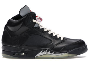Air Jordan 5 Retro Premio ‘Bin23’ Black/Black-Metallic Silver (444844-001)