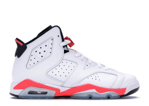 Air Jordan 6 Retro BG White Infrared (384665-123)