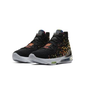 Nike LeBron 17’James Gang’ GS Black/Black/Multi Color (BQ5594-005)