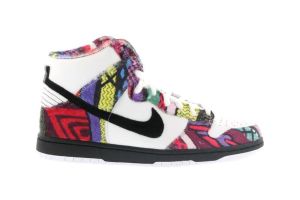 Nike Dunk High Premium SB ‘Huxtable’ White/Black (313171-101)