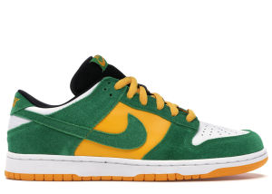Nike Dunk Low Pro SB ‘Buck’ White/Classic Green-Del Sol (304292-132)