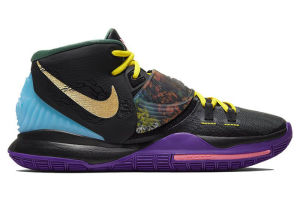 Nike Kyrie 6 ‘Chinese New Year’ Black/Metallic Gold/Laser Blue (CD5030-001)