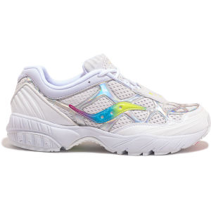 Saucony Grid Web Iridescent White