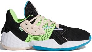 Adidas Harden Vol. 4 ‘Black Signal Green’ Core Black/Pink Tint/Signal Green (FY0874)