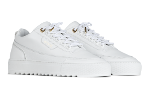 Mason Garments Firenze – Leather/Reflective – White (FW20-1D)