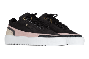 Mason Garments Firenze Nubuck/Suede/Stamp Black/Pink/Creme/Black (FW20-15C)