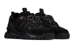 Mason Garments Genova 2 Leather/Nubuck/Suede/Mesh/Reflective Black (NOS-5B)