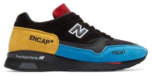 New Balance 1500 Made in England ‘Multi Black’ Black/Blue/Yellow/Red (M1500UCT)