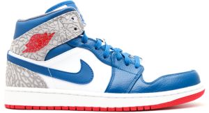 Air Jordan 1 Mid True Blue (554724-107)
