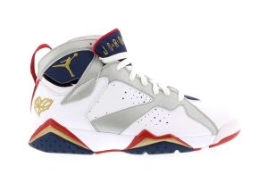 Air Jordan 7 Retro ‘For The Love Of The Game’ White/Mtllc Gold-Tr Rd-Mid Nvy (304775-103)