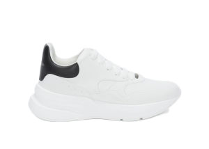 Alexander McQueen Oversized Runner Optic White Black
