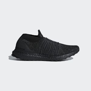 adidas Ultra Boost Laceless Mid Triple Black