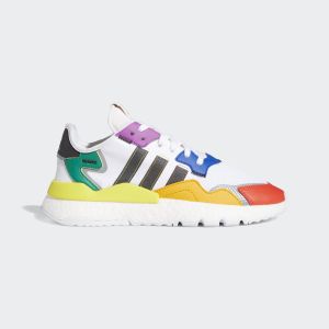 Adidas Nite Jogger ‘Pride’ Cloud White/Core Black/Silver Metallic (FY9023)