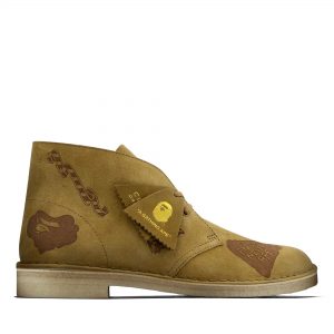 Clarks Desert Boot Bape Oak Embossed