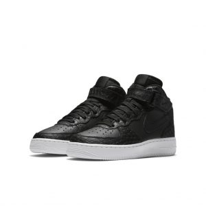 Nike Air Force 1 Mid Black Snake (GS)