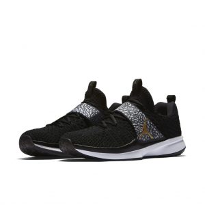 Jordan Trainer 2 Flyknit Black Metallic Gold