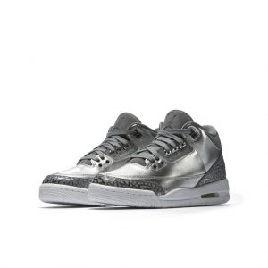 Jordan 3 Retro Premium Heiress Metallic Silver (GS)