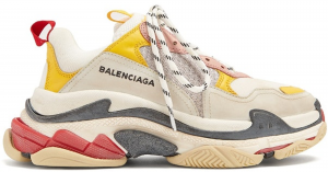 Balenciaga Triple S Cream Yellow Red (W)