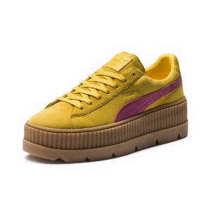 Puma Cleated Creeper Rihanna Fenty Suede Lemon (W)