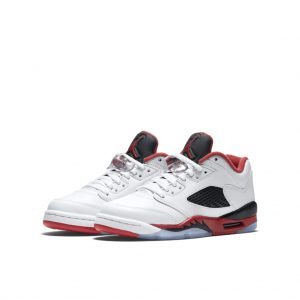 Air Jordan 5 Retro Low BG Fire Red (314338-101)