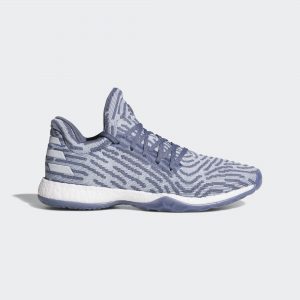 Adidas Harden Vol. 1 LS Primeknit ‘Raw Steel’ Raw Steel/Ash Grey/Hi Res Red (AC8408)
