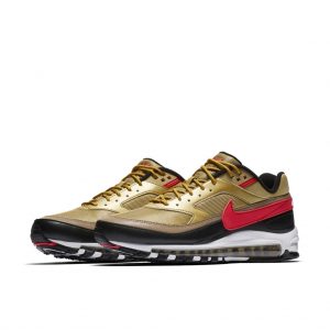 Nike Air Max 97 BW Metallic Gold University Red Black