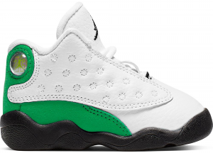 Air Jordan 13 Retro TD ‘Lucky Green’ White/Black/Lucky Green (414581-113)