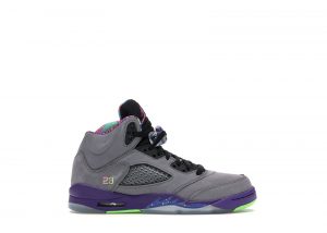 Air Jordan 5’Bel-Air’ GS Cool Grey/Club Pink-Court Purple-Game Royal (621959-090)
