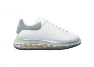 Alexander McQueen Oversized Grey Clear Sole