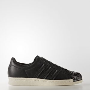 adidas Superstar 80s 3D Metal Toe Black (W)