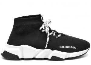 Balenciaga Speed Lace Up Black White (W)