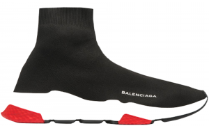 Balenciaga Speed Trainer Mid Black Red