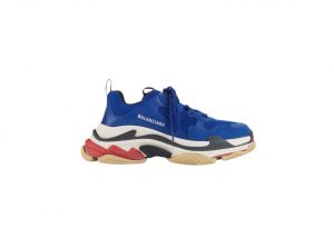 Balenciaga Triple S Navy Red Sole