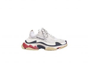 Balenciaga Triple S White Red (W)